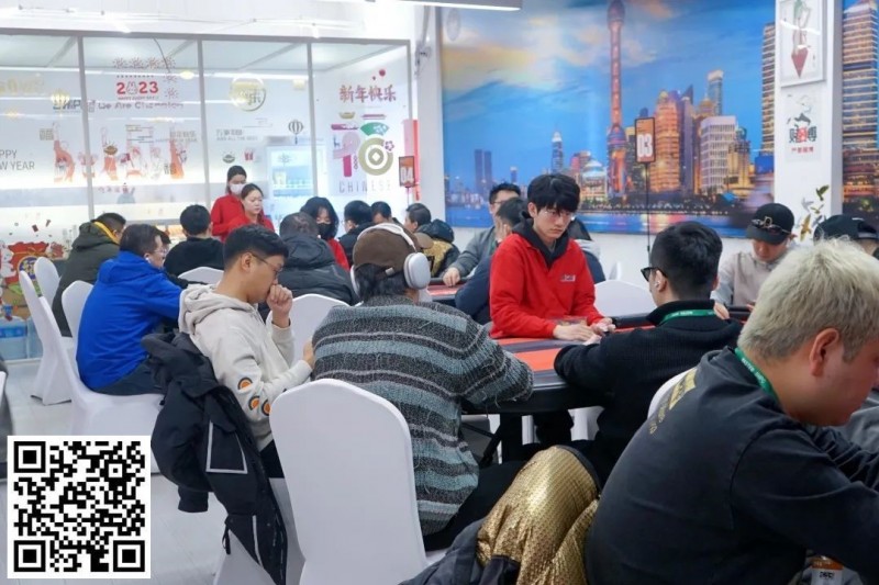 【ACR扑克】上海杯SHPC®冬季赛 |主赛鸣锣开战！A组115人次参赛28人晋级，于佳口袋A连吃2人落袋22.3万记分登顶CL