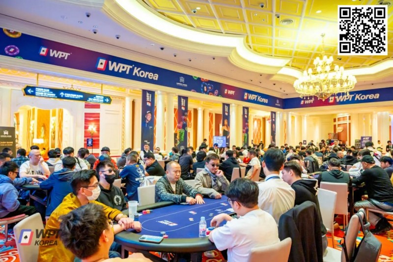 【ACR扑克】WPT济州岛站｜主赛首战开启！A组吸引319人次参赛余84人晋级！国人选手林岩豪揽83.6万记分笑傲全场！