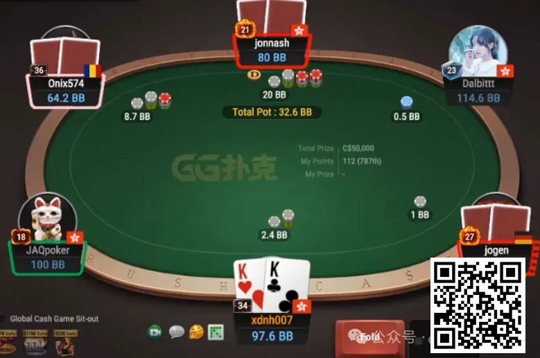 【ACR扑克】牌局分析：KK面对冷4bet