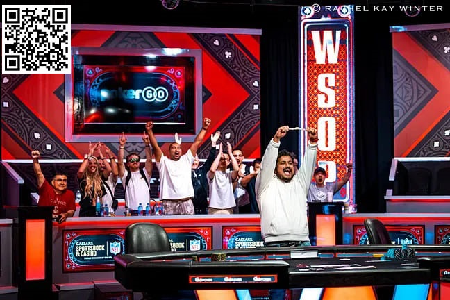 【ACR扑克】2024 WSOP | Santhosh Suvarna夺得25万美元超级豪客赛冠军